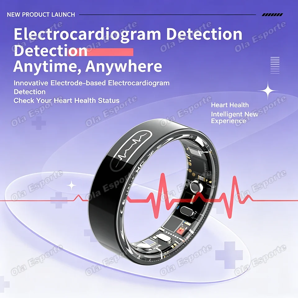 แหวนอัจฉริยะตรวจวัดสุขภาพ ECG - Blood Pressure Monitor บทวิจารณ์และราคา