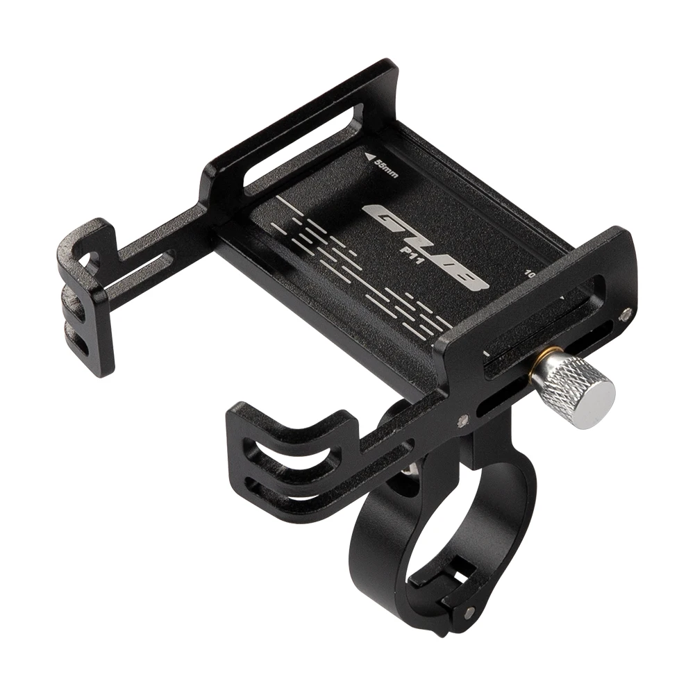 دراجة جبل حامل هاتف سبائك الألومنيوم دراجة نارية الهاتف جبل سكوتر كهربائي حامل هاتف ل 1.96 إلى 3.93 في الهاتف الذكي