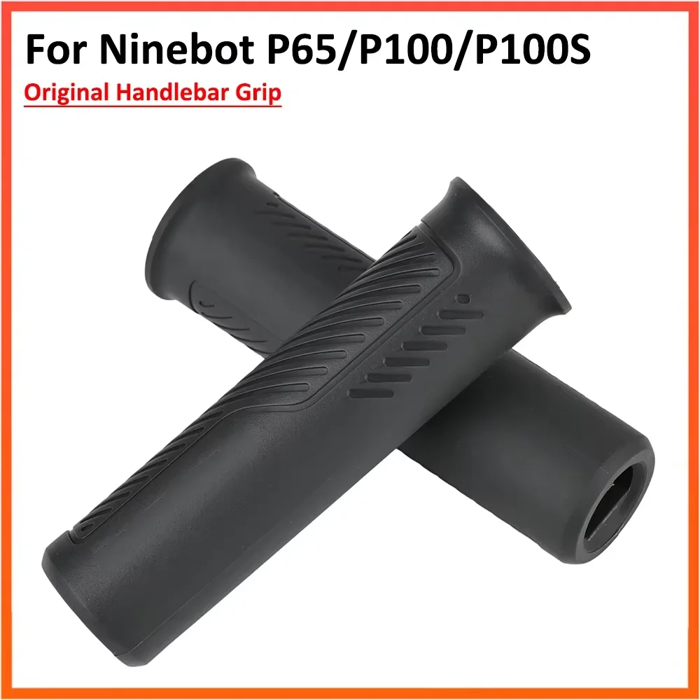 Original Handlebar Grips for Segway P65 P100 P100s Electric Scooter KickScooter Anti-slip Rubber Cover Left Right Handle
