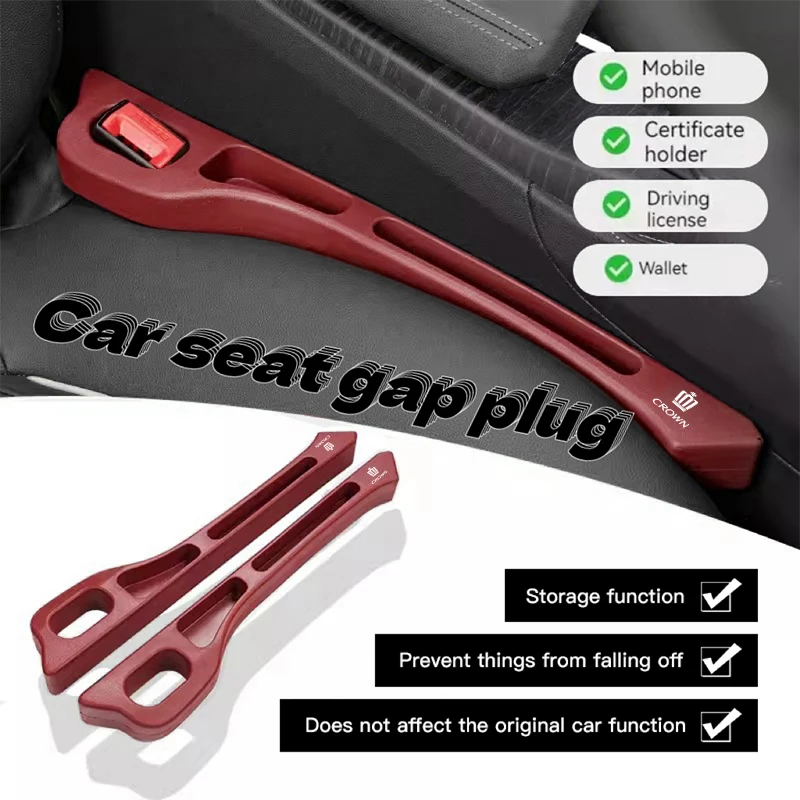 Car Seat Gap Filler Side Seam Plug Strip Leak-proof Filling Strip For Toyota Crown JZS171 JZS171W JZX175 JZX171 GRS180 181 182