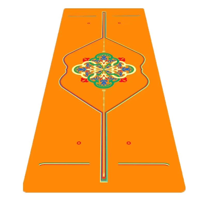 

YTYIN High Quality Premium Colorful PU Yoga Mat Natural Rubber 5mm Thick Non-Slip 183cm X 68cm Yoga & Pilates Fitness Mat