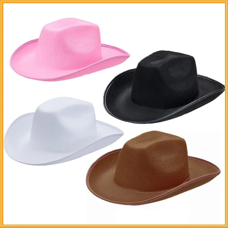 

Ковбойские шляпы для девичника, фетровые шляпы для девочек на свадьбу, день рождения, тематическая вечеринка, развлечение