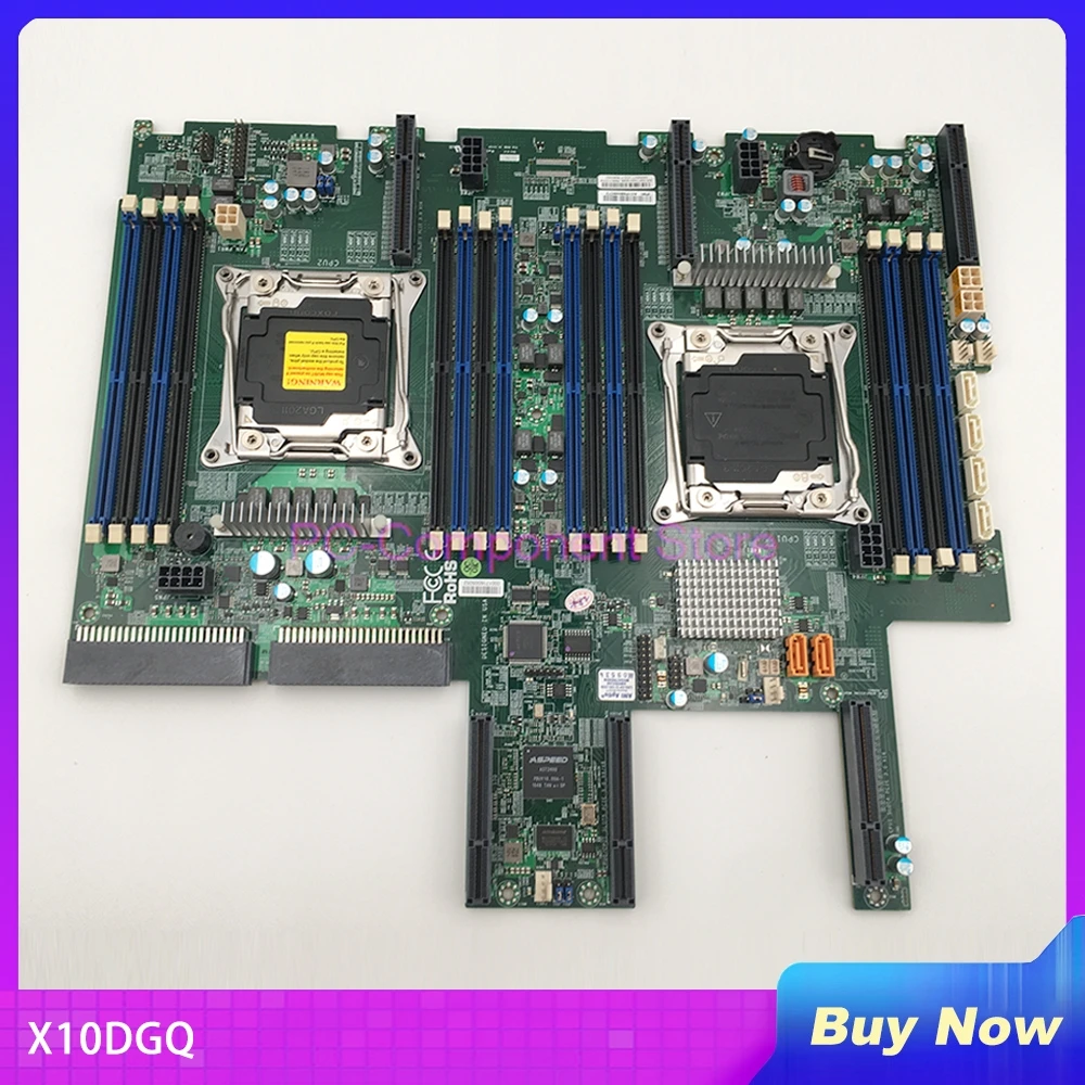 For Supermicro GPU Serevr Motherboard Support For Xeon Processor E5-2600 V4 / V3 Family X10DGQ