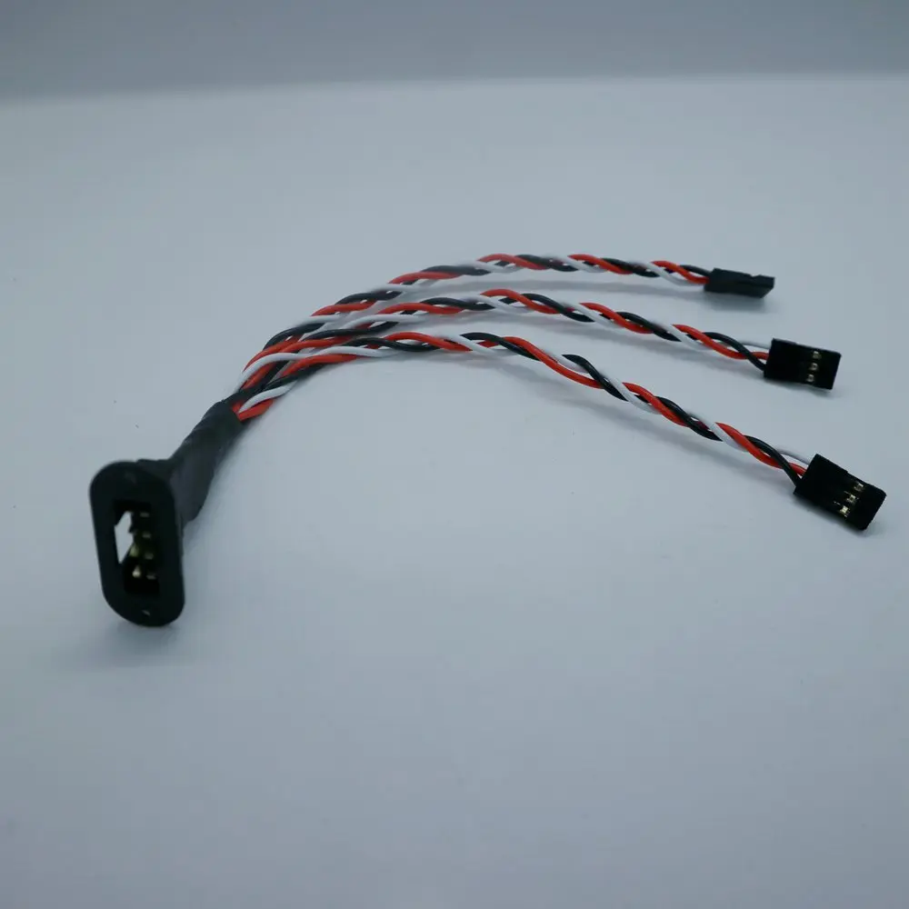 New Arrival! MPX 8Pin Multi-Servo 22AWG Twisted wire  with Servo Plug Male Femal Plug 2 Wire 3 Wire Version For  RC Airplanes