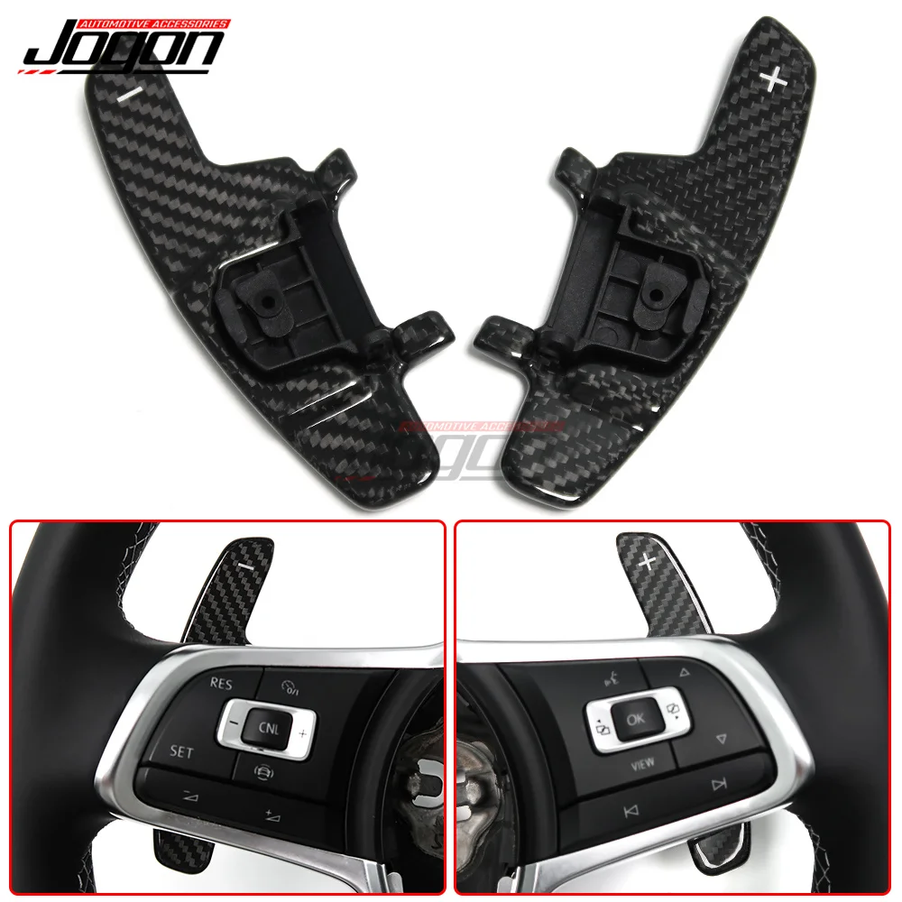 Paddle Shift For VW GOLF 7 GTI R GTE GTD 2015-2020 POLO 6C GTI 1.8T Jetta GLI Car Steering Wheel Paddles Extension DSG Styling