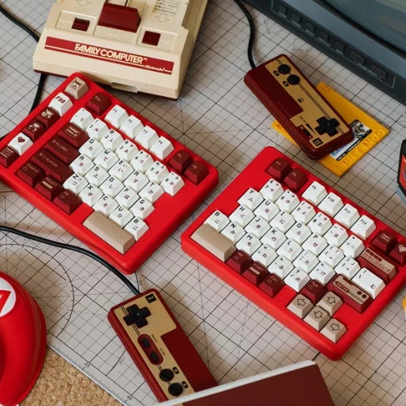 

Jin75 Split Body Mechanical Keyboard 3D Printing KIT PLA Single-mode Casing Custom Color Ergonomic Office Gaming Keyboard
