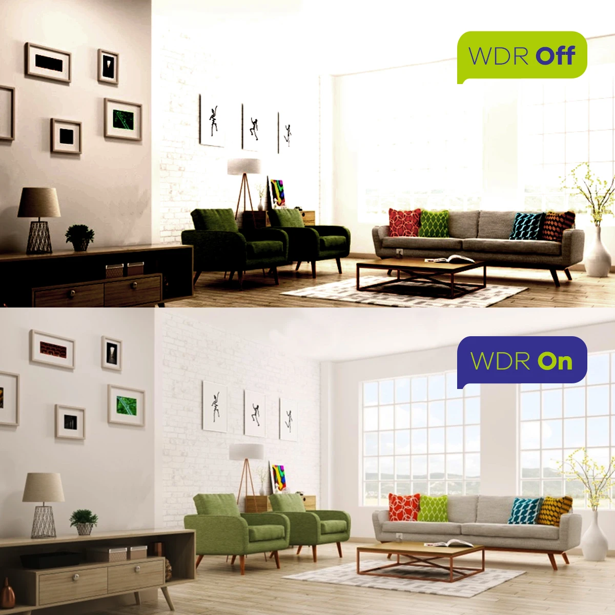 SANNCE 4 Channel DVR Recorder With 10.1 Inch Monitor 1080P Analog CCTV Security System 4Pcs 1080P Video Surveillance System