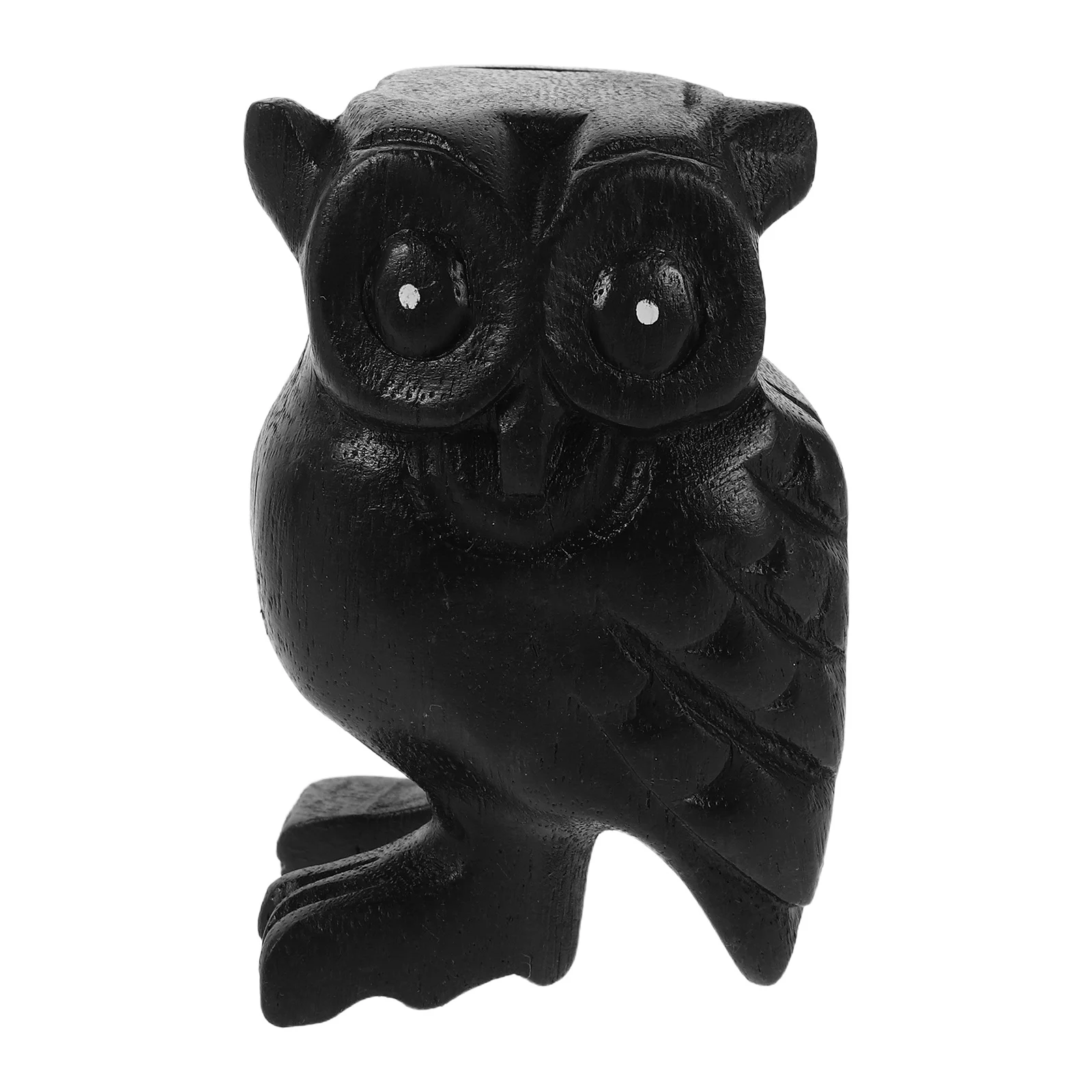 

Lifelike Wooden Owl Whistle Realistic Bird Call Portable Lightweight Creative Present for Bird Lovers and Musicians