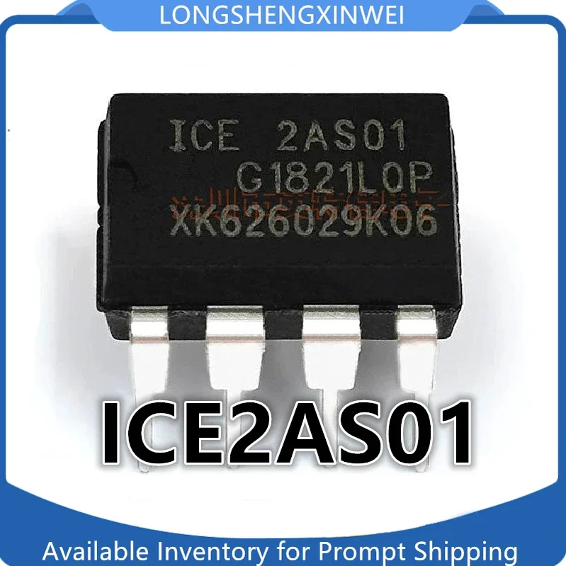 1PCS ICE2AS01 2AS01 Direct Insert DIP8  Power Management Chip IC New