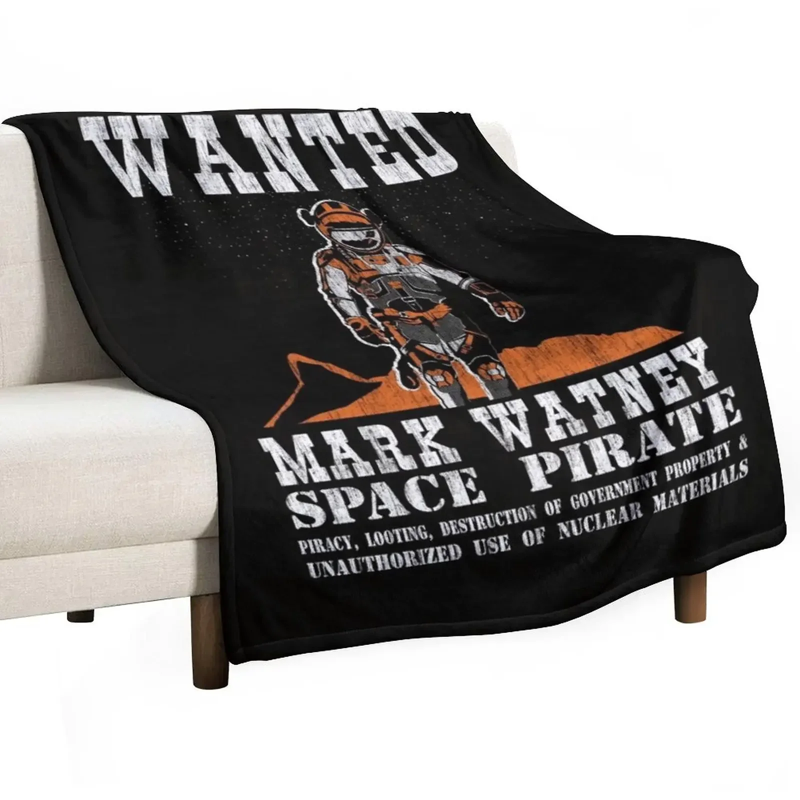 

Space Pirate Throw Blanket Extra Large Throw warm winter Blankets