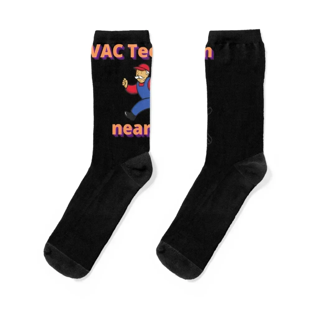 HVAC Technician near me! Socks hockey christmas stocking Socks Girl Men's