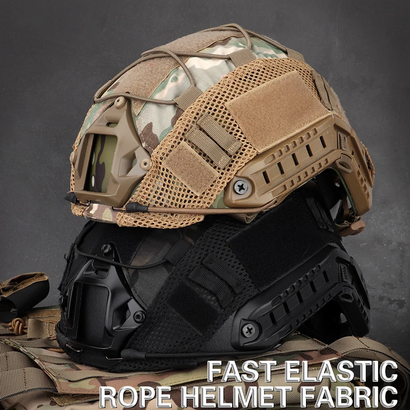 

Fast Tactical Helmet Head Cover Cs Field Concealed Camouflage Series Head Cover Tactical Helmet Cloth Hunting Hidden