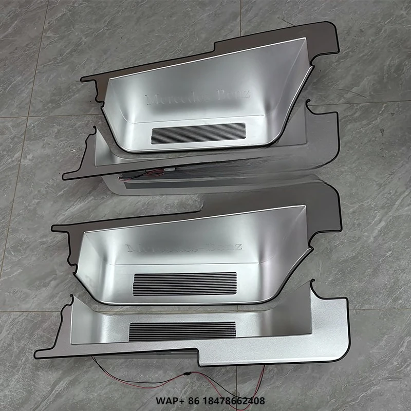 

Mercedes Benz Sprinter Business Car Accessories Special Vehicle Rear Door Sill Plate Aluminum Alloy Light Luxury Interior Kit