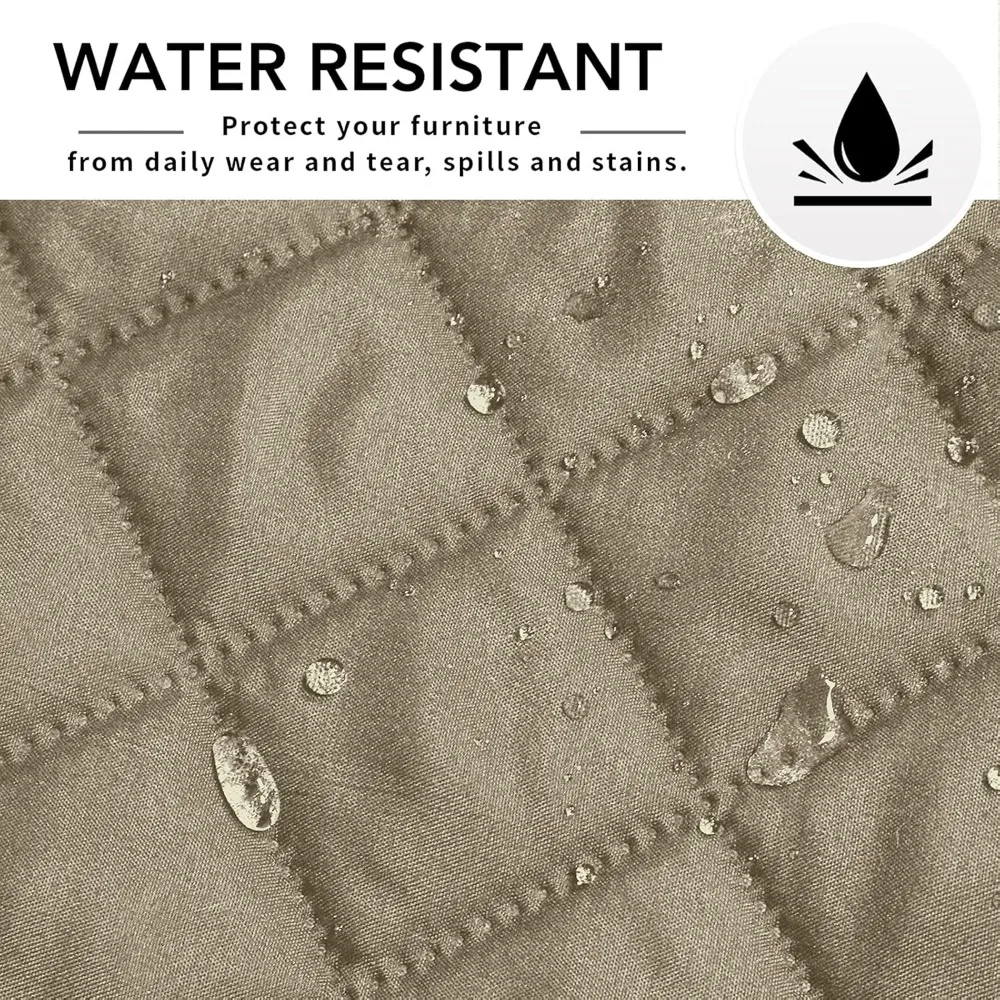 Pelindung Sofa Bentuk L Ramah Hewan Peliharaan, Pelindung Sofa Ukuran X-Large Warna Beige untuk Anjing dan Kucing