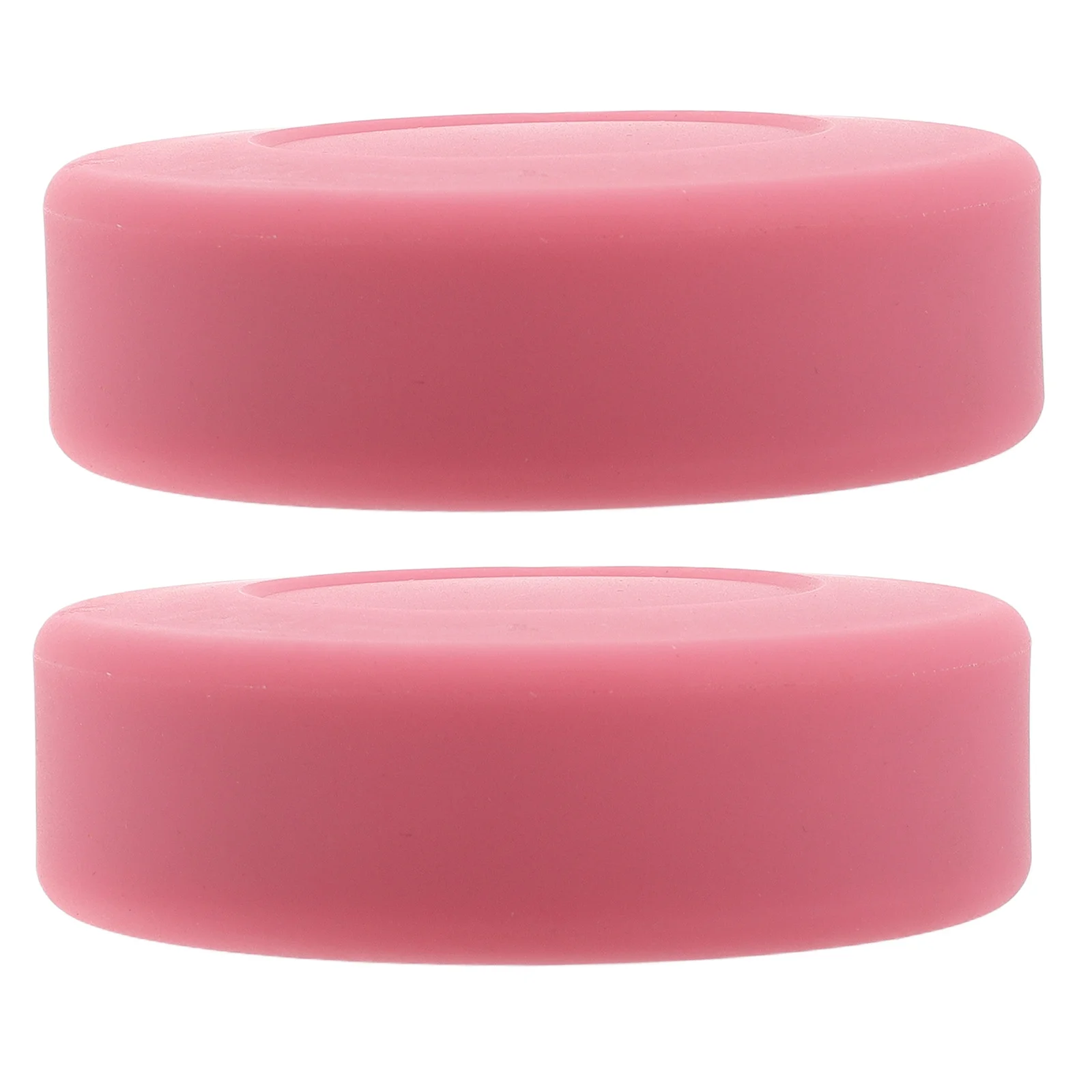 

2Pcs Ice Hockey Pucks PVC Matte Finish Flat for Training Practice Smooth Gliding Accurate Control Indoor Outdoor Use