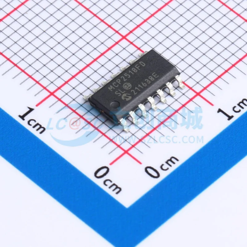 

1 PCS/LOTE MCP2518FDT-H/SL MCP2518FDT MCP2518 SOP-14 100% New and Original IC chip integrated circuit