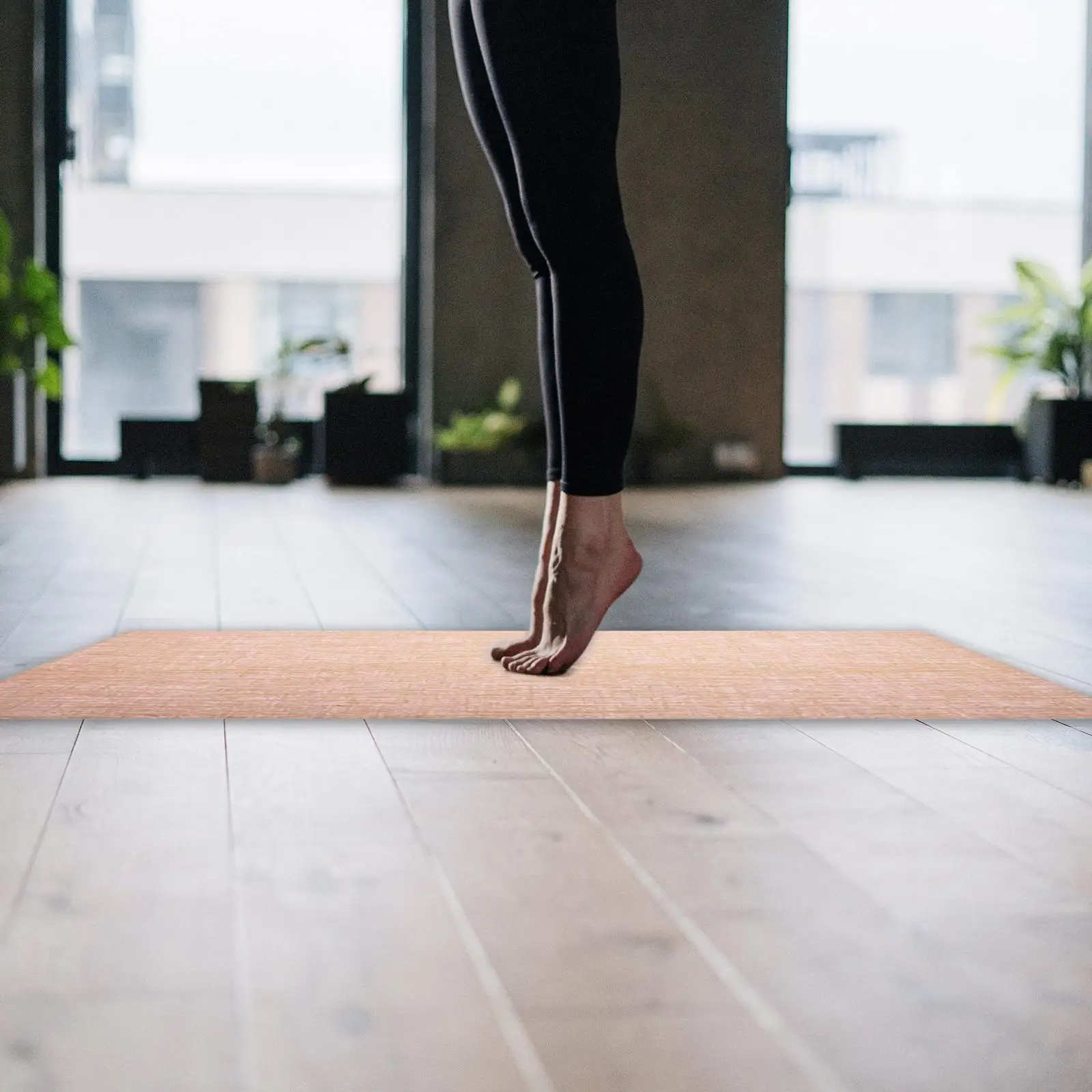 

Comfort Jute Shockproof Cushion Large Shock Absorbing Workout Anti Slip Premium Pad Mats Pilates