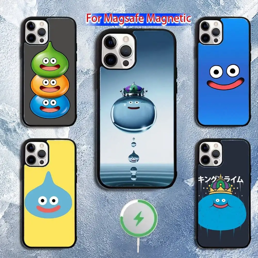 

D-Dragon Quest Slime Phone Case For iPhone 16,15,14,13,12,11,Pro,Max,Plus,Mini,Magsafe,Magnetic Wireless Charging Case