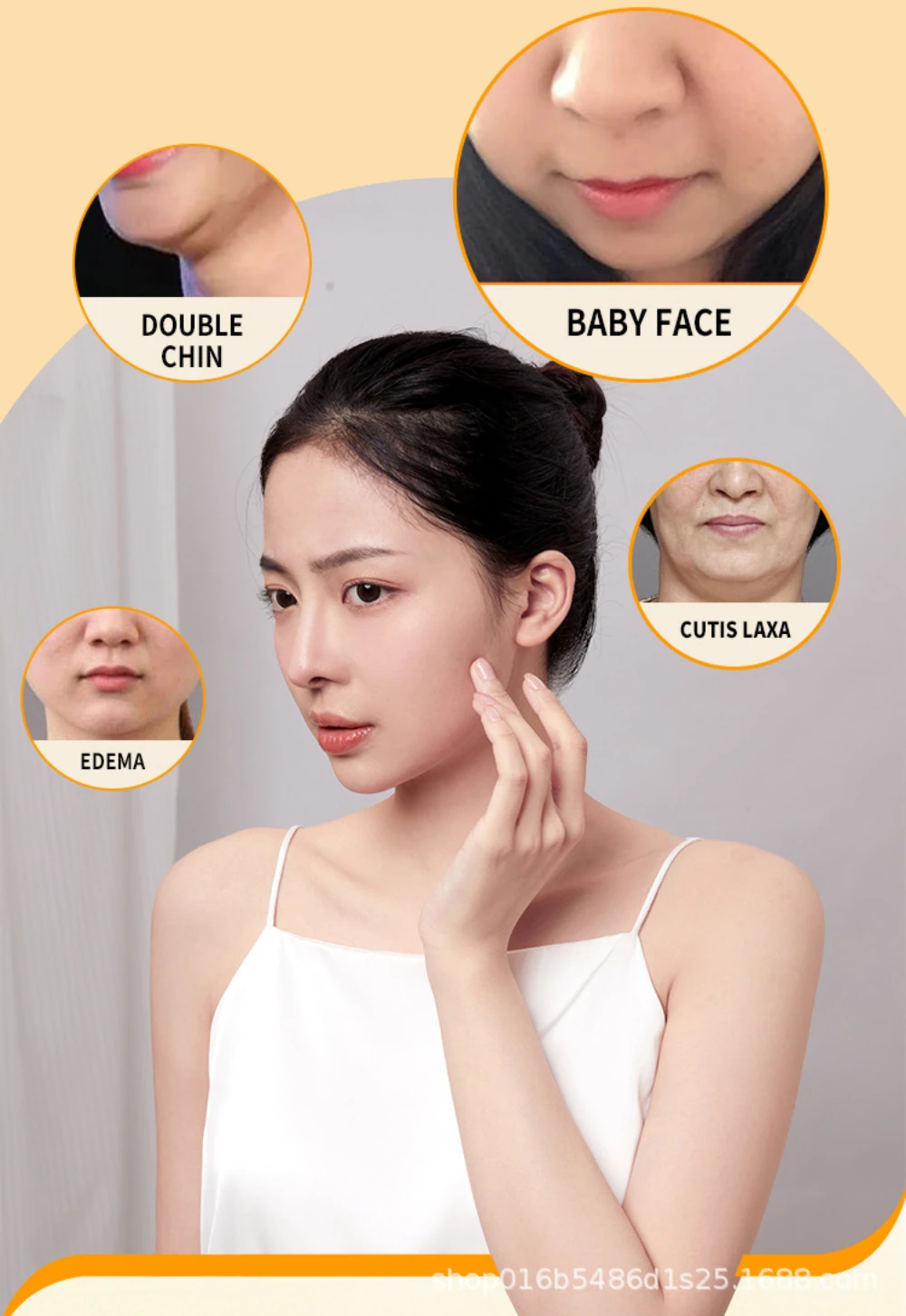Face Lifting Beauty Device Led Photon Therapy Skin Tighten Reduce Double Chin Remove EMS V-face