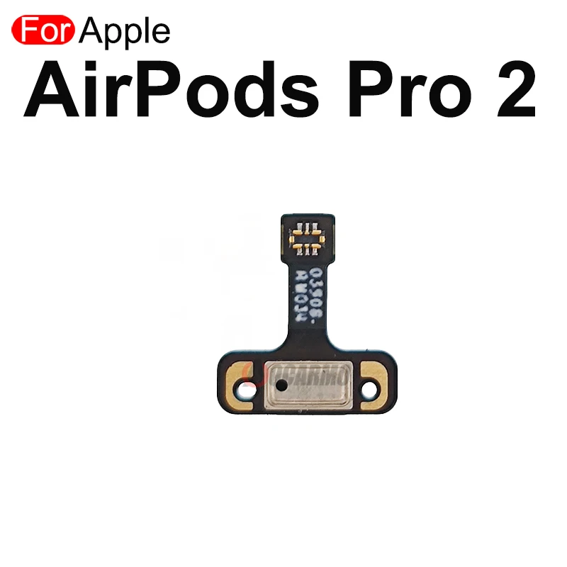 Aocarmo For AirPods 3 Pro Pro2 Battery Compartment Magnetic Switch Button Main Board Hall Flex Cable Replacement Part