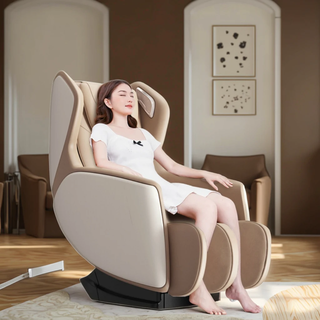 

Роскошное массажное кресло для всего тела с невесомостью SL Track с подогревом и воздушным сжатием Bluetooth для домашнего офиса, здравоохранения