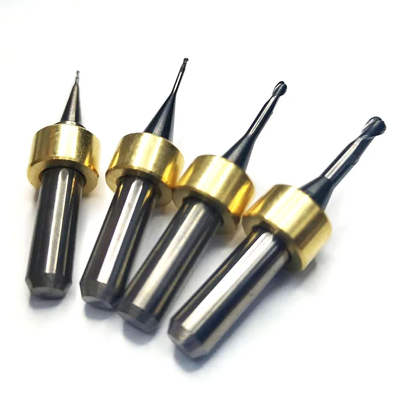 Ivoclar PM7 Cutting Milling Burs 1.0  2.0mm For Dental Material Glass Ceramic Metal with Shank Diameter 6.0mm