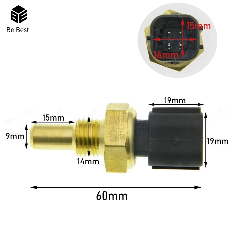 1615423117 Coolant Temperature Sensor Water Temperature Sensor Fits SSANGYONG KORANDO ACTYON,KYRON,STAV 2000-2006 Fits Korea Car