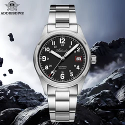 ADDIESDIVE New Business Watch Men's Mechanical Wristwatches 200m Waterproof Male Watches Sapphire Glass relogio masculino AD2070