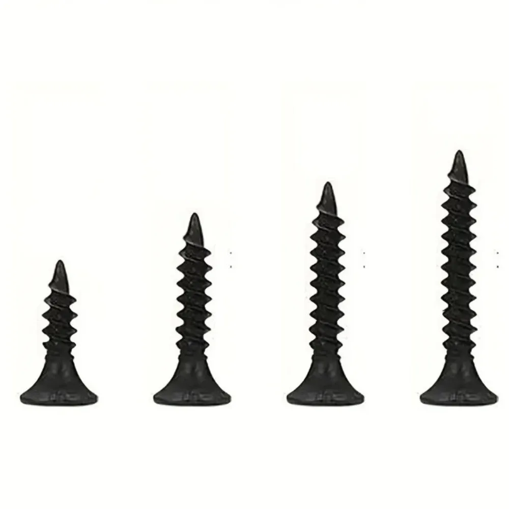 

Portable Metal M2 Screw Kit Cross Head Self Drilling Self Tapping Screw Black Finish Fastener Flat Head Screw Hardware