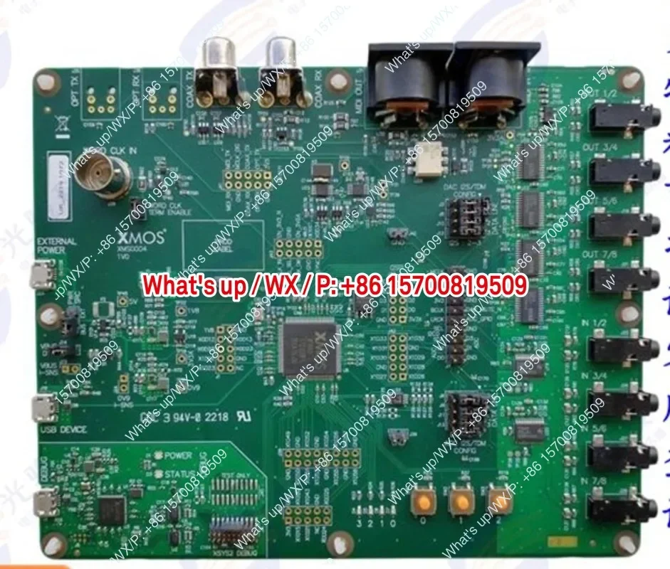 XK-AUDIO-316-MC-AB development board, programmer EVAL BOARD FOR XU316