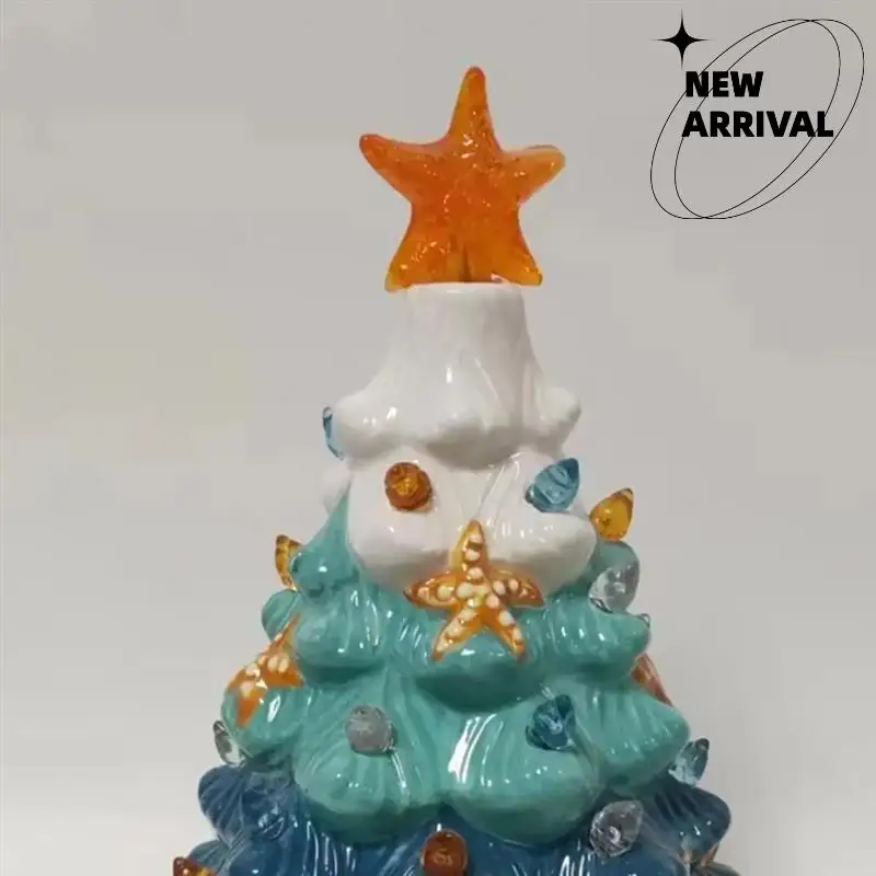 

Y50A-Relaxing Meditations Led Decor Starfish Christmas Tree Night Light Decorative Led Home Decor For Bedside