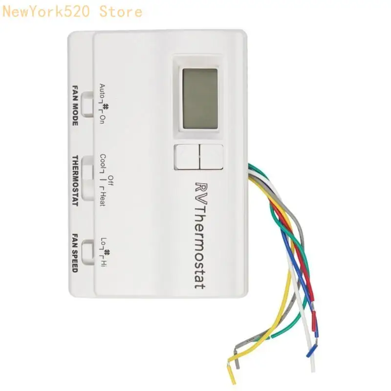 N84C 83303862 Termostato parede calor com 3 modos ajuste para ar condicionado