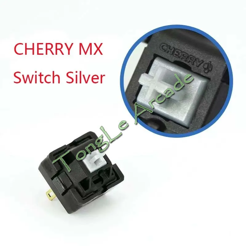 

Original Korean CROWN 30mm Silent 203C-S Push Button Arcade Cherry Switch DIY Joystick PC PS3 XBOX HITBOX Fighting Tekken Game