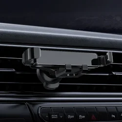 Car Phone Holder Gravity Mobile Phone Stand GPS Support for 4.7-6.7 Inch Cellphone Air Outlet Vent Clip Mount Bracket Accessory