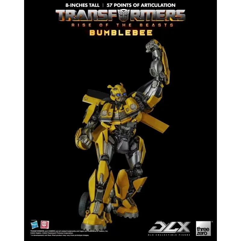 Original Hasbro Threezero Transformers DLX RISE OF THE BEASTS BUMBLEBEE Action Toy Figure Mode Ornaments view 3