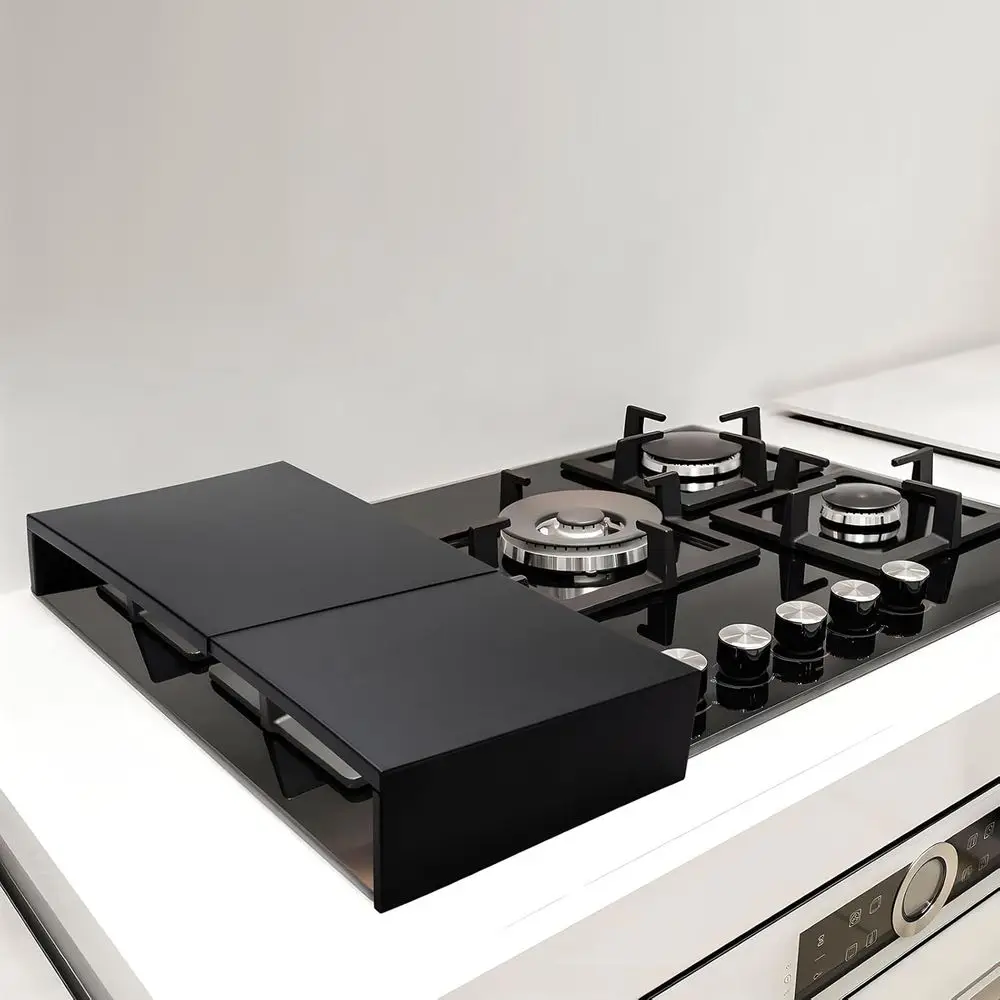 

Stove Top Covers or Gas Burners & Electric Stove, StainlSteel Gas Stove Cover, Square Gas Stove Burner Covers, Adjustable Kitche