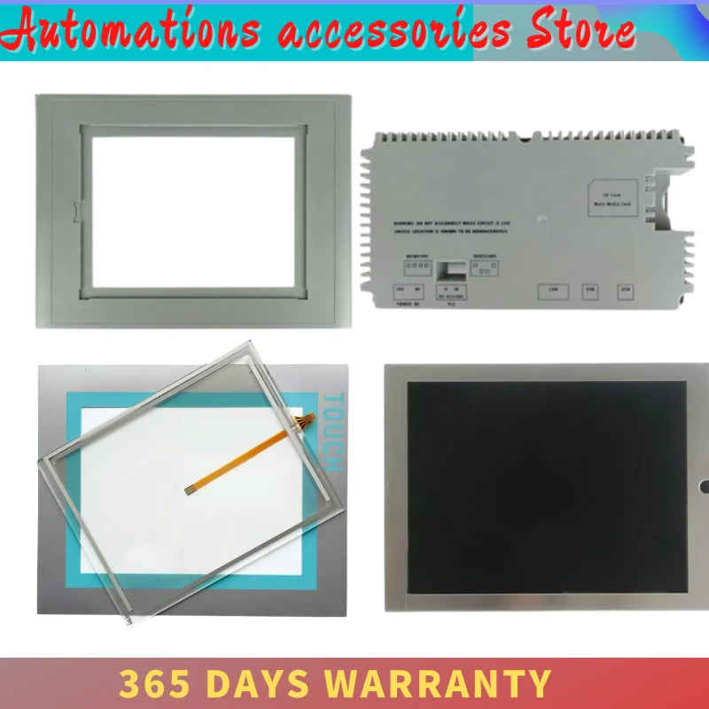 Digitalizzatore di vetro del pannello del Touch Screen per MP277-8 6AV6643-0CB01-1AX5 con Display LCD dell'alloggiamento della copertura della custodia in plastica della pellicola di sovrapposizione anteriore