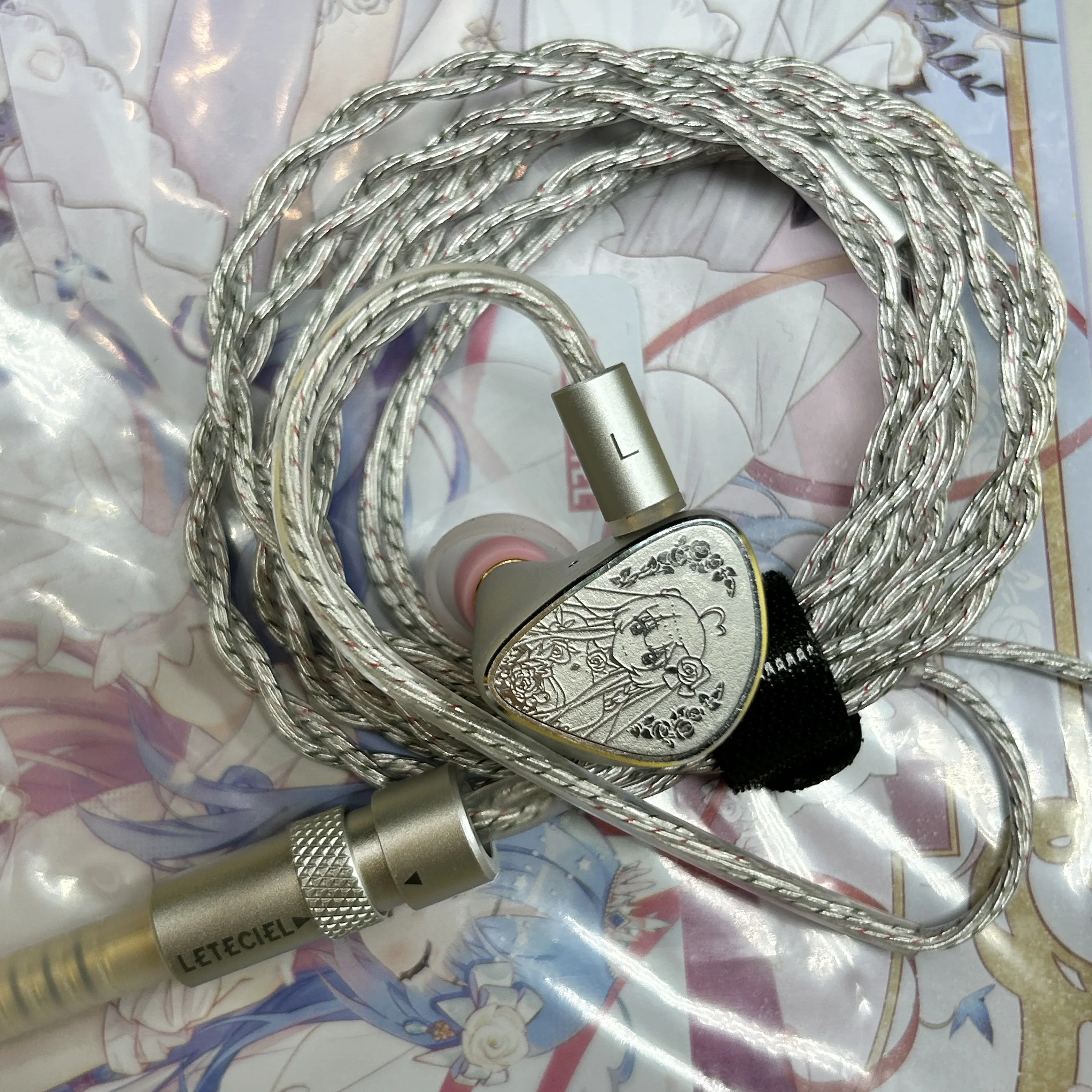 NEW LETECIEL Promise 10mm DLC Dynamic Driver IEM 0.78mm 2Pin OFC