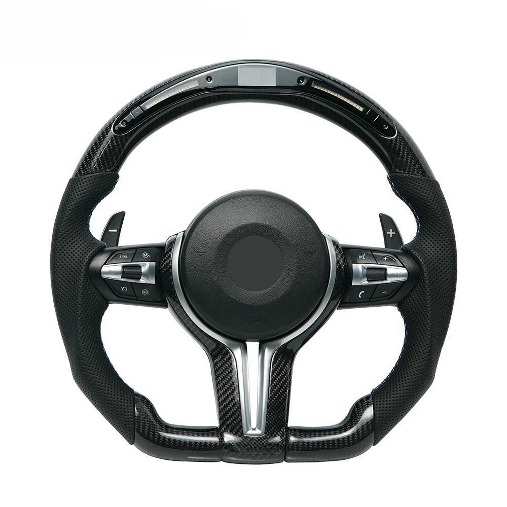 

For BMW M3 F30 F15 F16 F20 F21 F25 F26 M5 F10 F11 F06 F07 F12 F13 F01 E90 E90 X5 E70 E87 E81 M Sport Personality Steering Wheel
