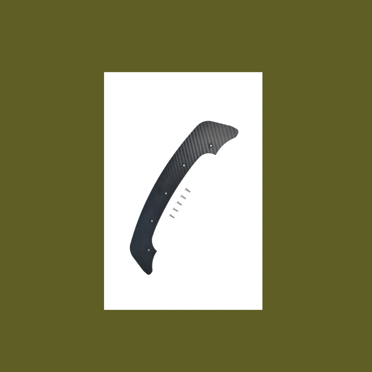 Chassi Frontal em Fibra de Carbono para ARRMA 1/7 Infraction 6S Blx All Road ARA320520/ARA320527