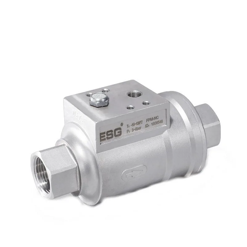 ESG200 Stainless Steel Air Controlled Shuttle Valve DN25CF8 DN32PN16CF8M