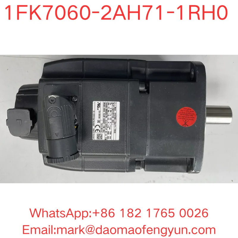 

1FK7060-2AH71-1RH0 Used Tested OK In Good Condition SIMOTICS S synchronous motor 1FK7-CT PN=1.7 kW