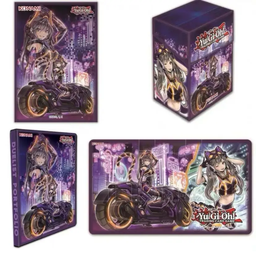 Yugioh I:P Masquerena Bundle Card Sleeves + Deck Box + Binder+ playmat