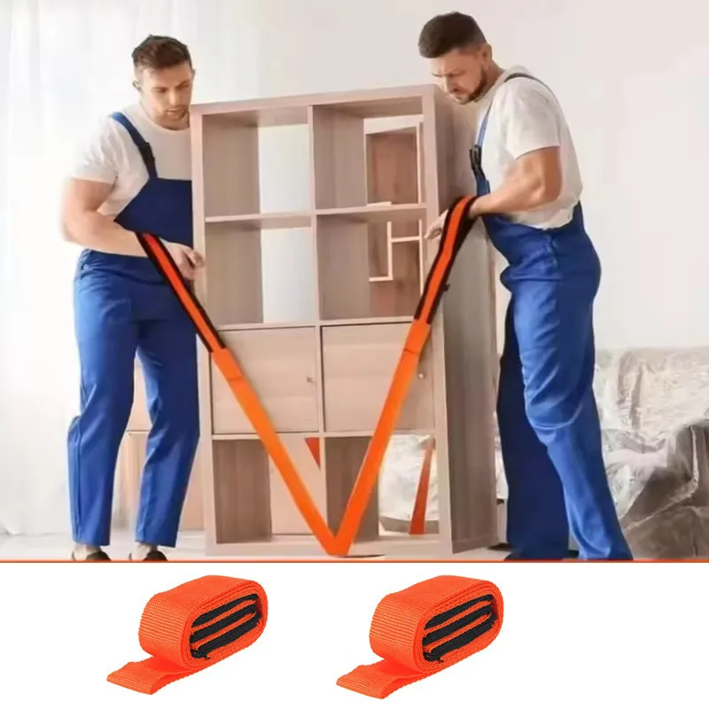 Paski do przenoszenia mebli, elektroniki, paski wspomagające podnoszenie, oszczędzające pracę, do przenoszenia ciężkich przedmiotów, wielokrotnego użytku, narzędzie do przenoszenia.