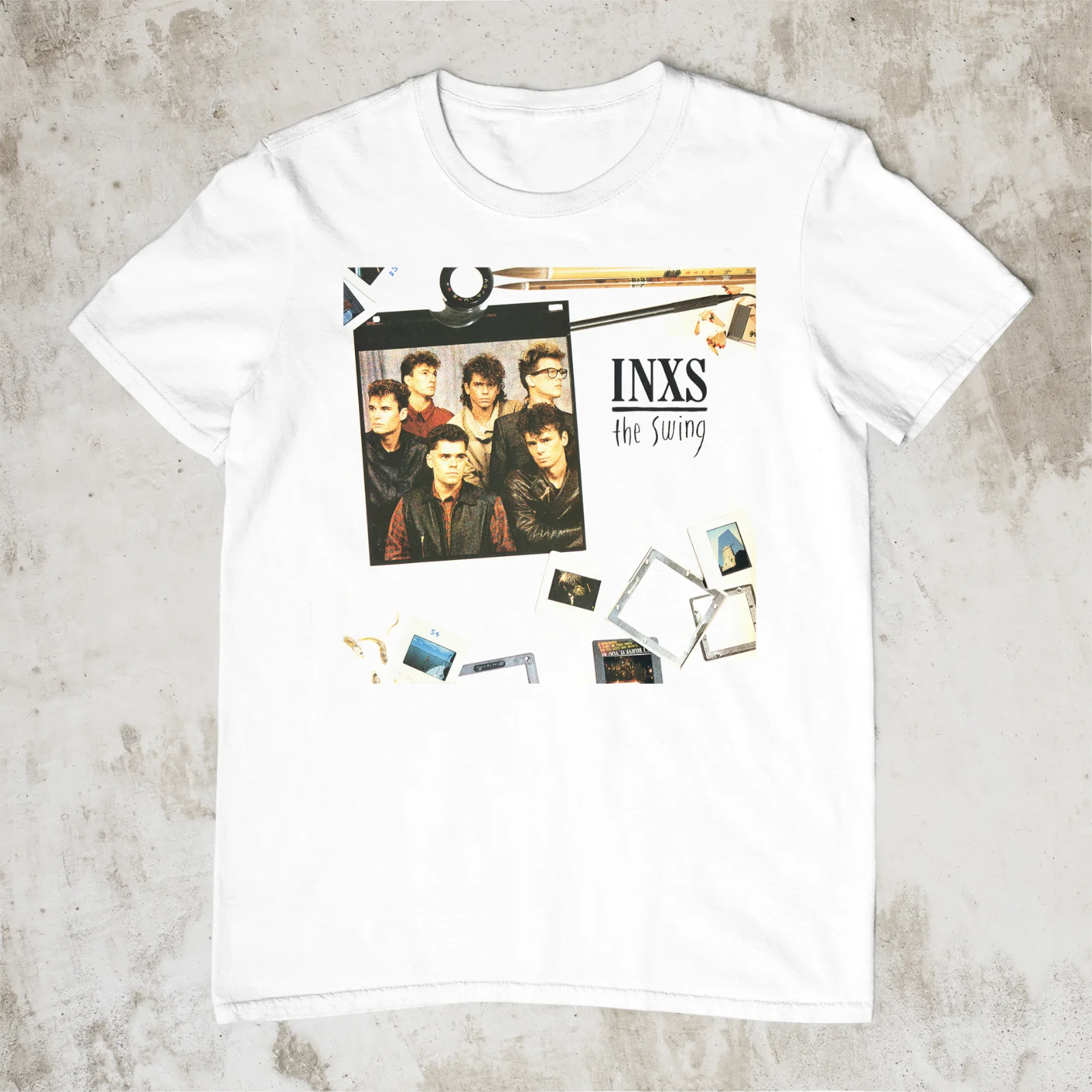 INXS The Swing Album Men T-shirt White Cotton Unisex All Sizes S-5Xl 2F470