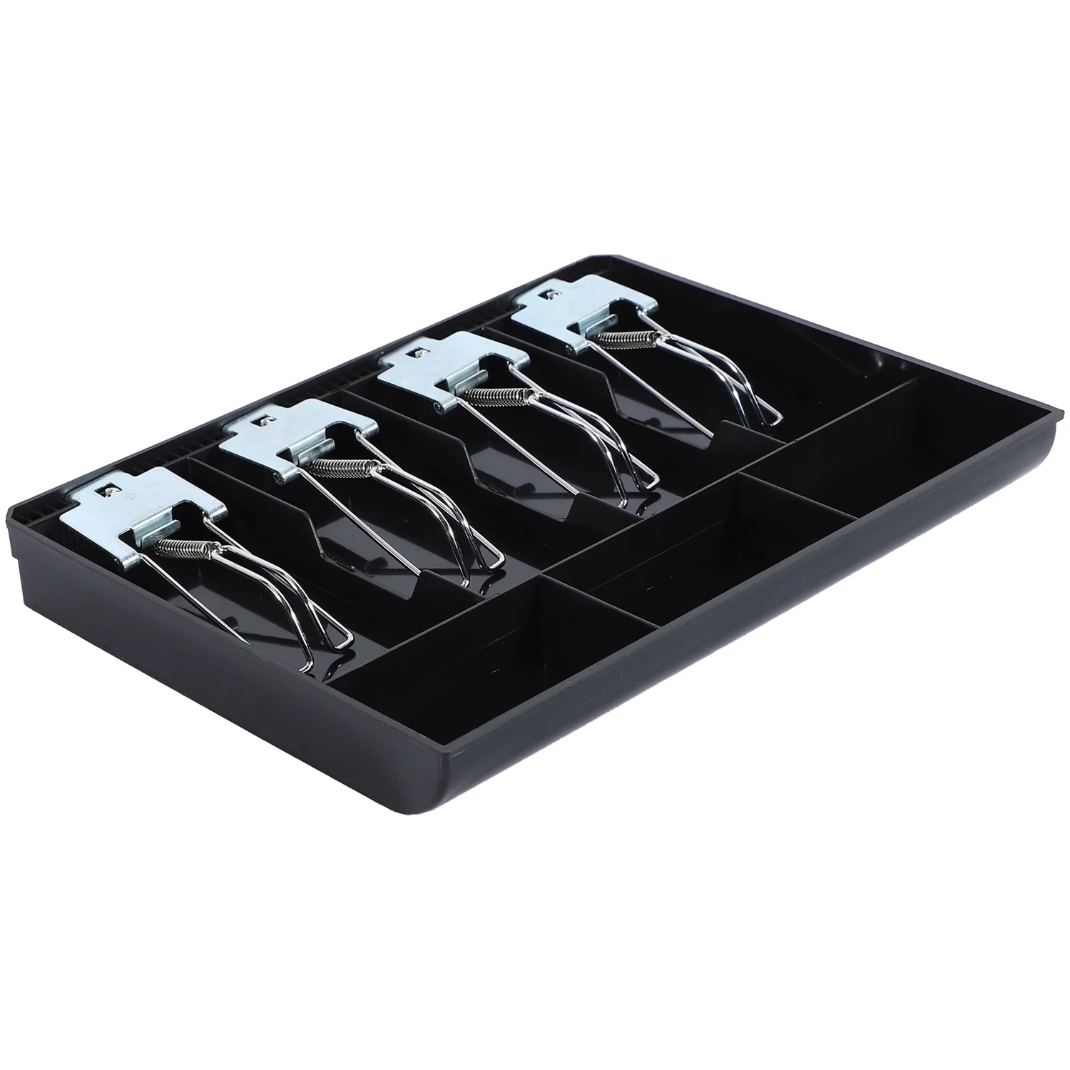 Y42A-Hard Case Clip Cash Register Box New Classify Store Cashier Coin Drawer Box Cash Drawer Tray Money Counter Case