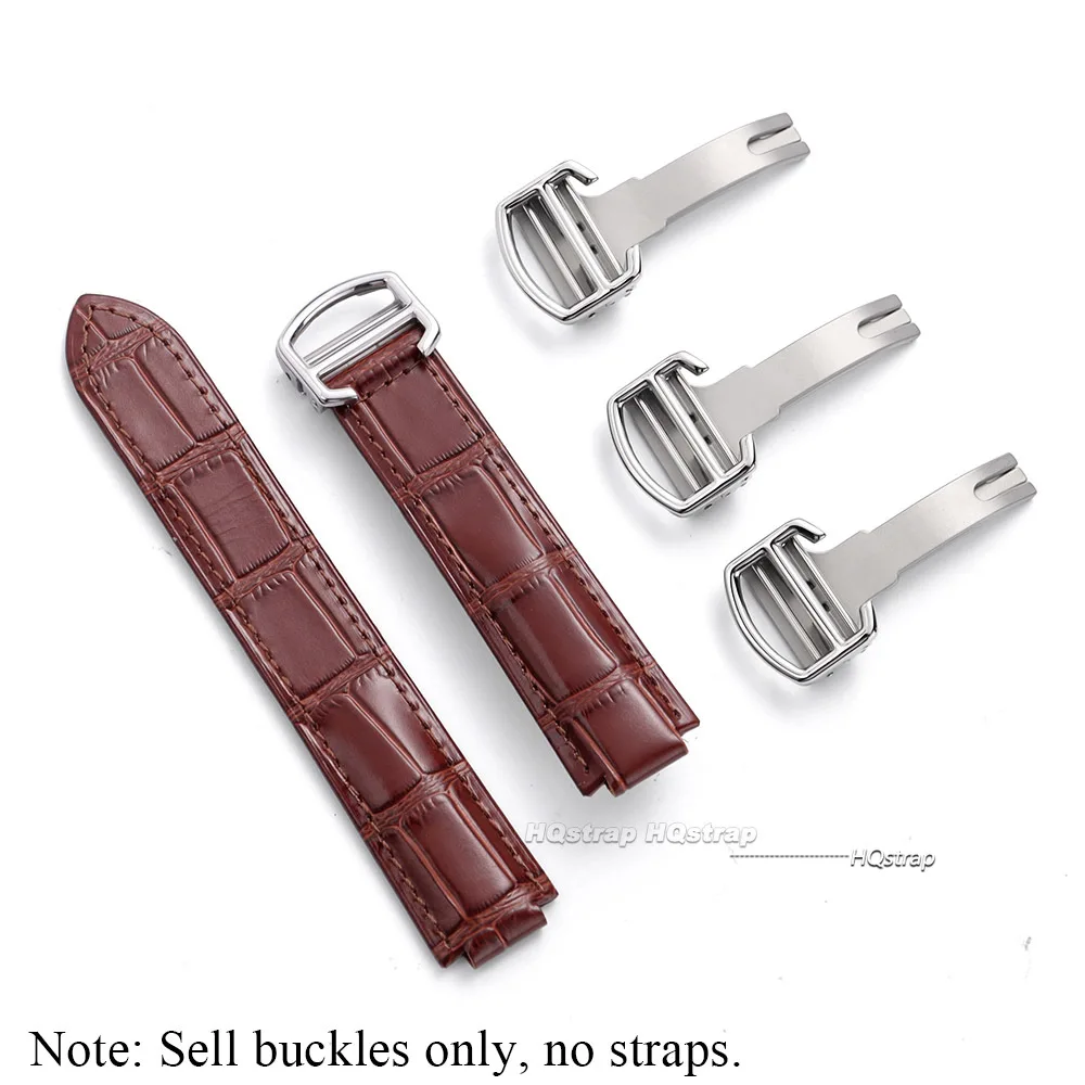 الفولاذ المقاوم للصدأ مشبك ساعة لكارتييه الأزرق بالون ساعة المشبك لأزرار حزام من الجلد 14 مللي متر 16 مللي متر 18 مللي متر للطي مشبك ساعة