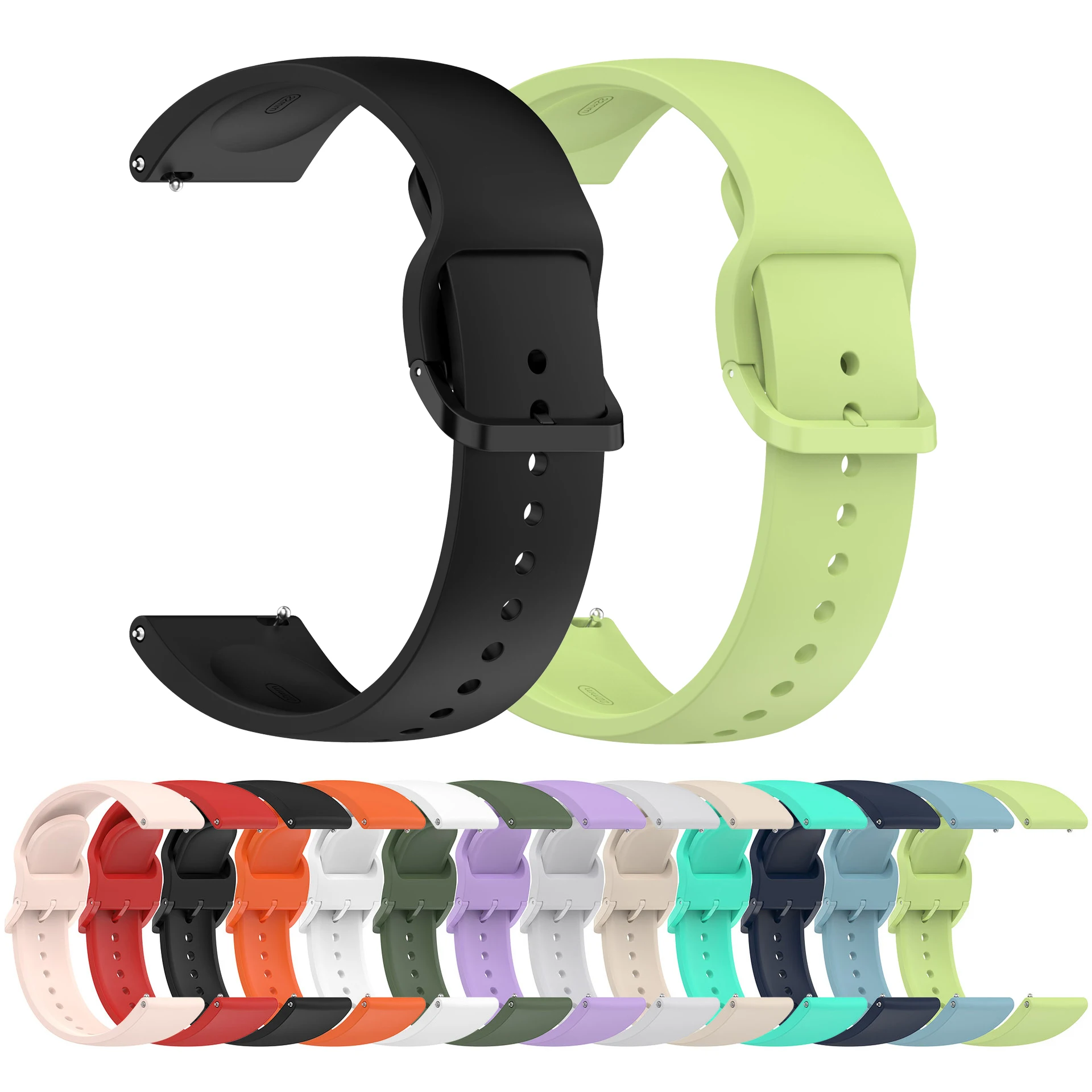 22Mm Silicone Strap… - image