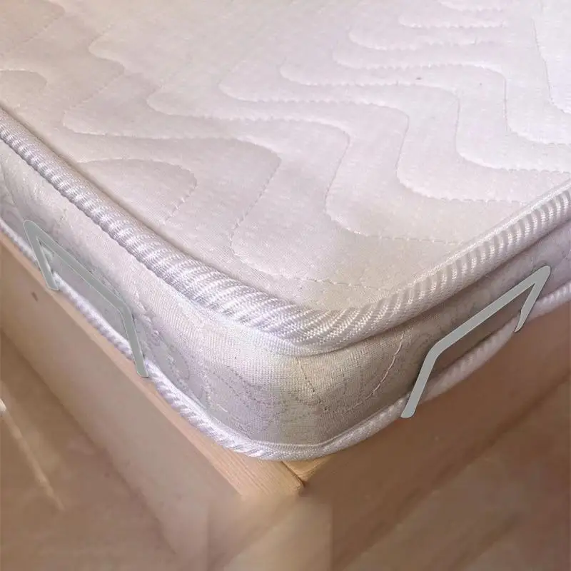 Mattress Gripper Mattress Stabilizer Bed Frame Slide Stopper Iron Non Slip Mattress Gaskets Easy To Install Mattress Stabilizer image 2