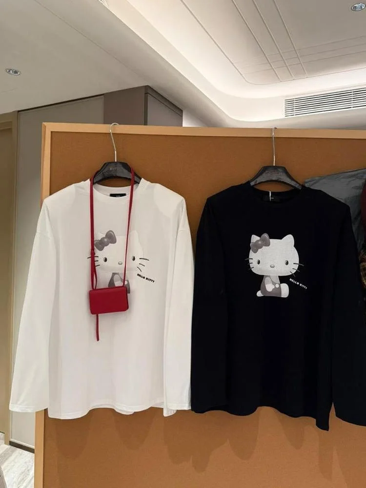 قميص نسائي طويل فضفاض بأكمام طويلة، تصميم جديد للخريف من دونغدا جيت، قميص كاجوال بكتف مبطن وياقة مستديرة وطول متوسط